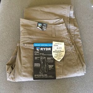 New with tags Kuhl Rydr Pants 34x30